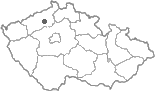 Mapa ČR - poloha obce Čížkovice