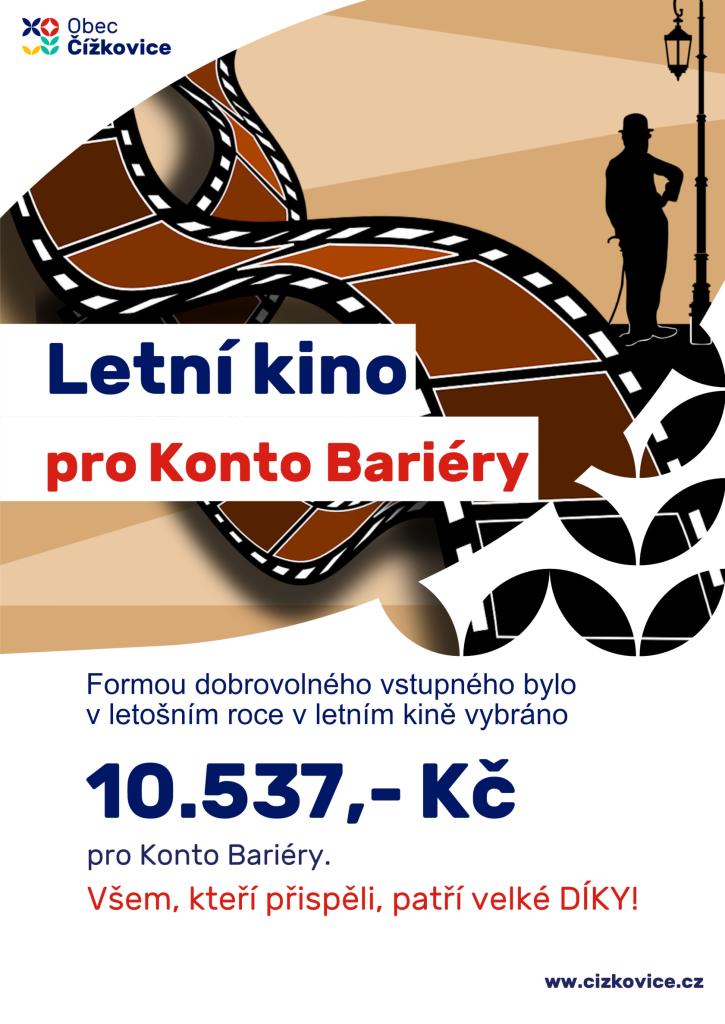 Letn kino - výběr za vstupné 