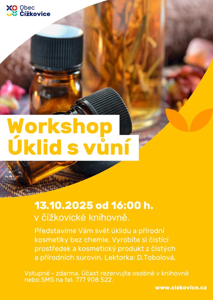 Úklids vůní knihovna