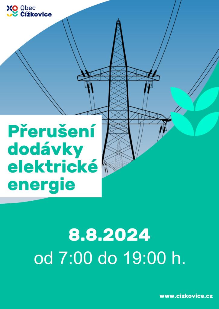přerušení el. energie