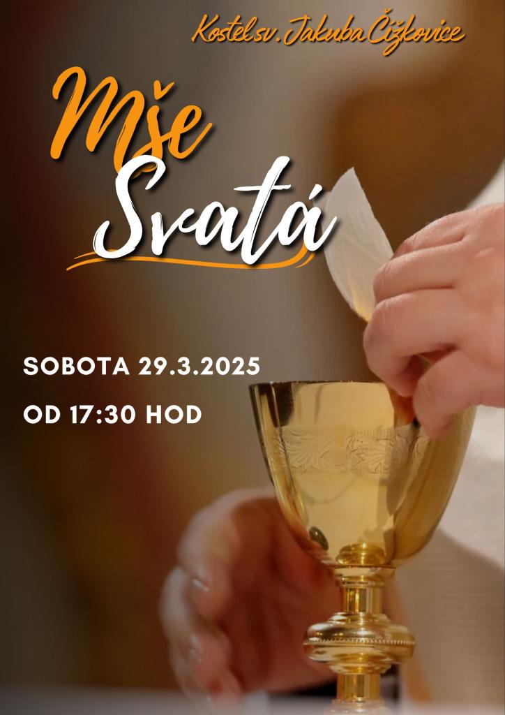 Mše svatá - 29.3.2025