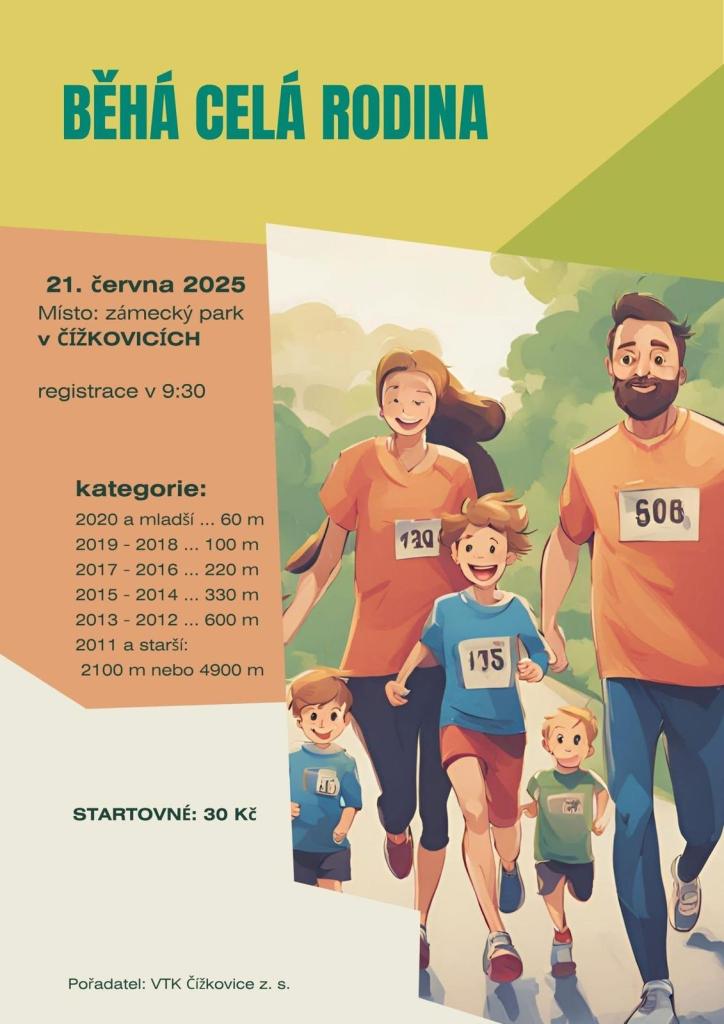 Běhá celá rodina 2025