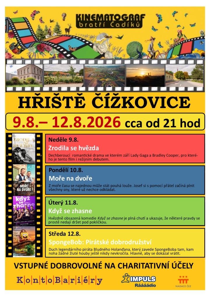 Letní kino 2026