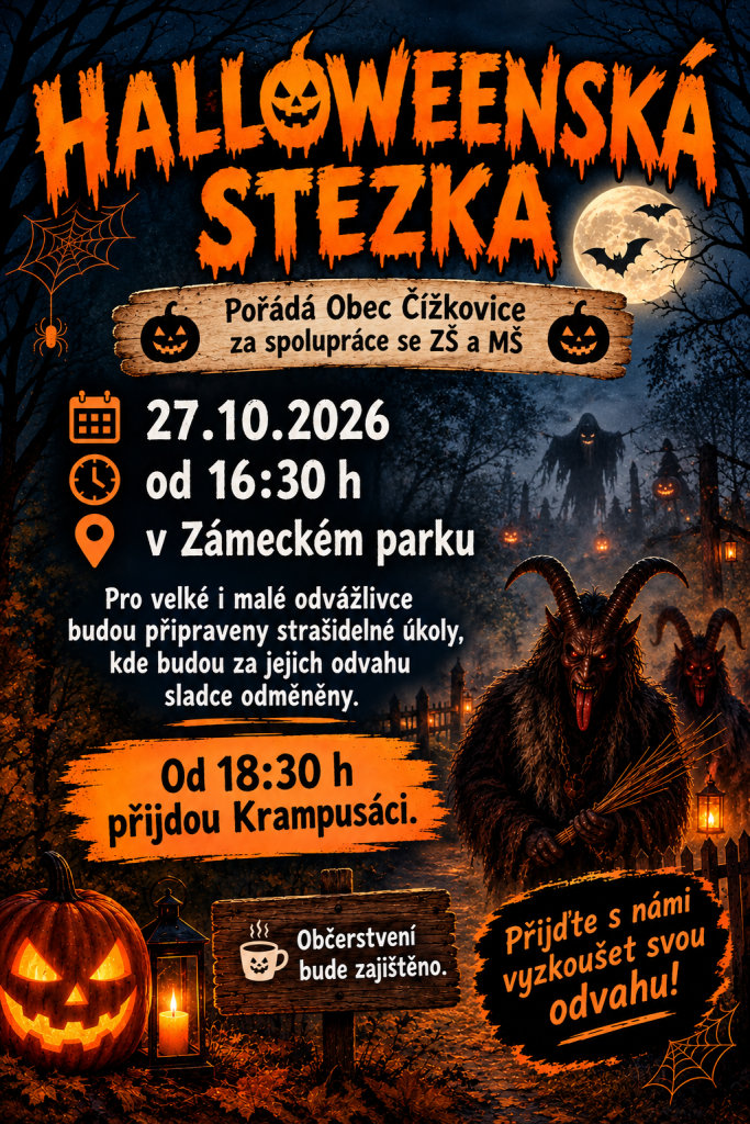 Halloweenská stezka 2026