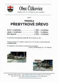 přebytkové dřevo
