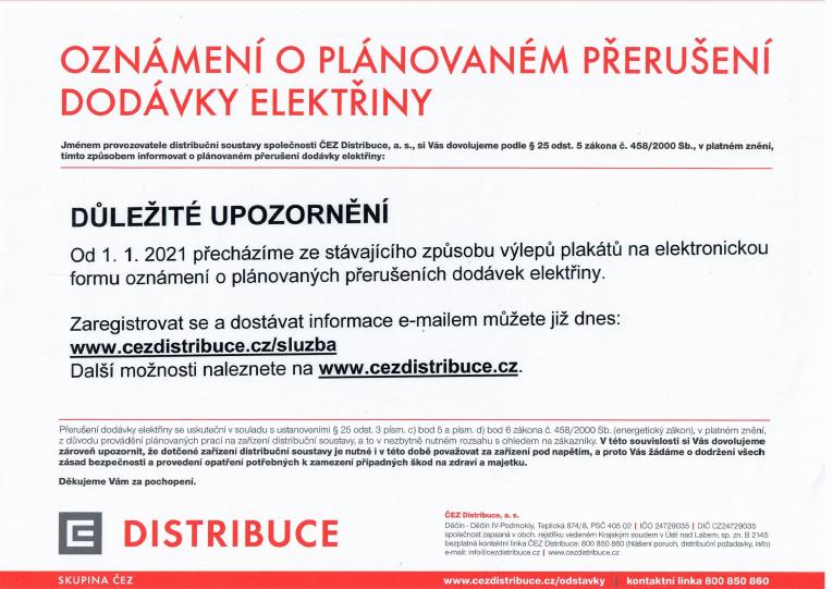 upozornění