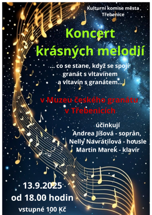 Koncert krásných melodií Třebenice