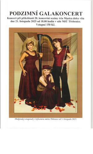 Podzimní galakoncert Třebenice