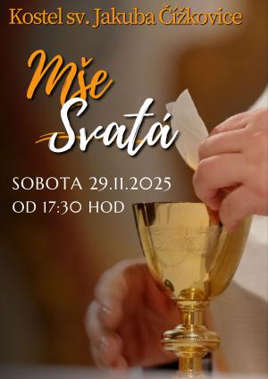 Mše svatá - 29.11.2025